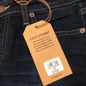 Lucky Brand Sweet Straight Jeans